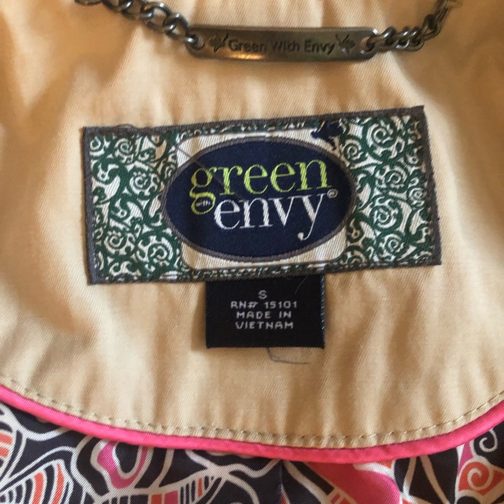 Green Envy Raincoat - Picture 8 of 8